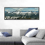 Mount Adams Snow Peaks Wall Art