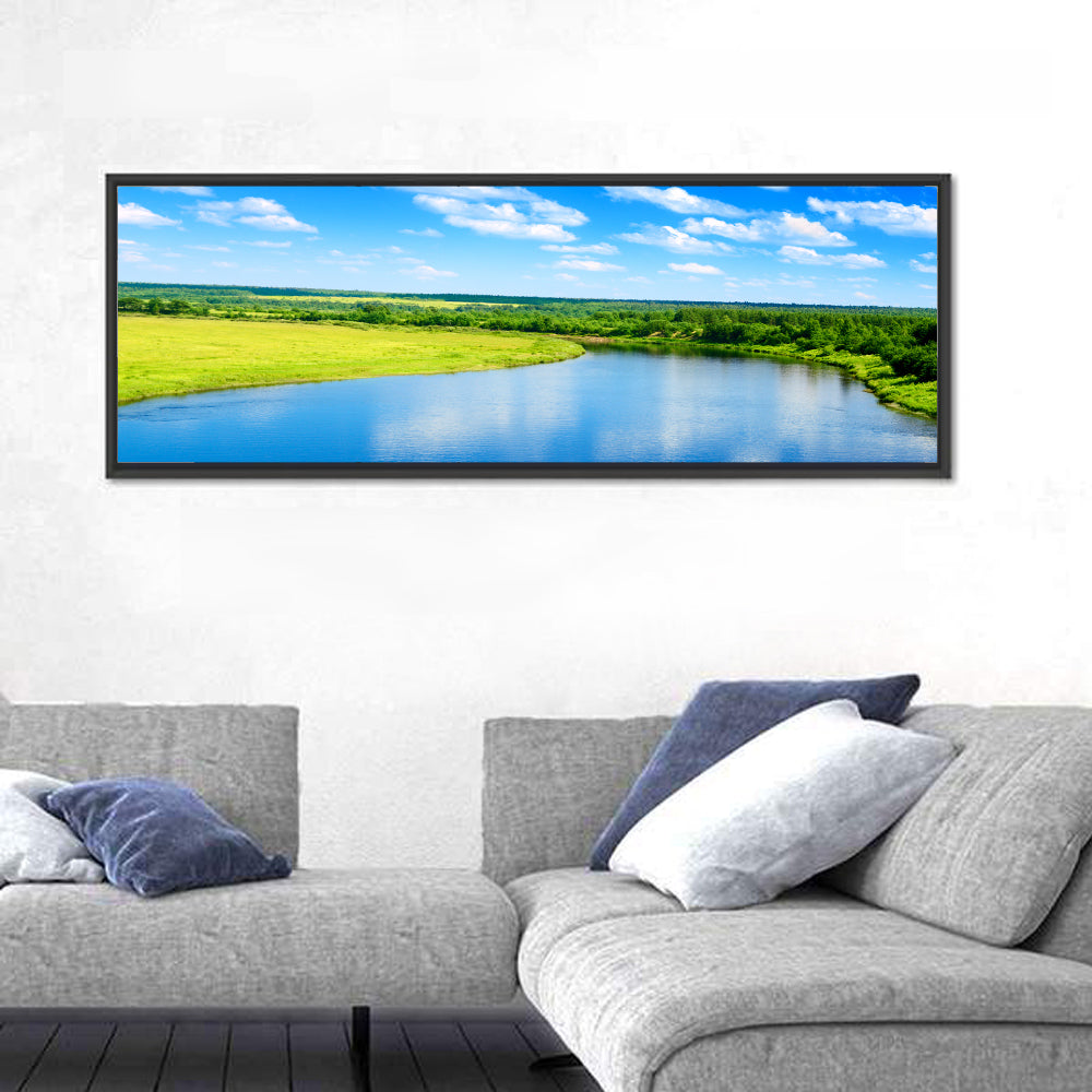 Blue River Meadow Wall Art