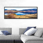 Kamloops Lake Winter Reflection Wall Art