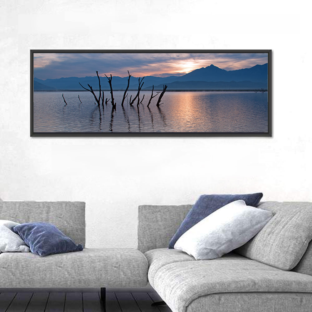 Lake Isabella Sunrise Reflection Wall Art