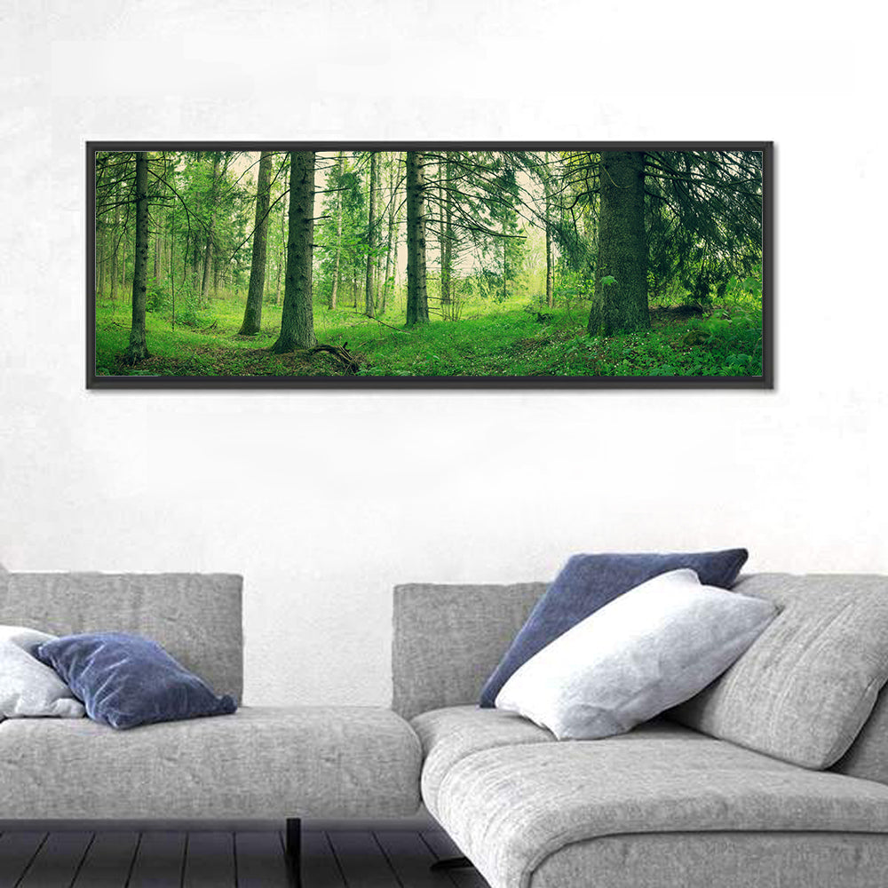 Verdant Forest Interior Wall Art
