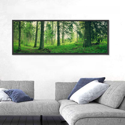 Verdant Forest Interior Wall Art