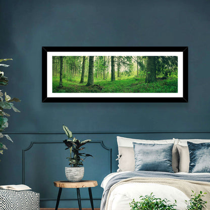 Verdant Forest Interior Wall Art