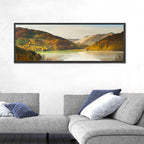 Bright Green Tailings Lake Wall Art