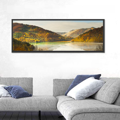 Bright Green Tailings Lake Wall Art