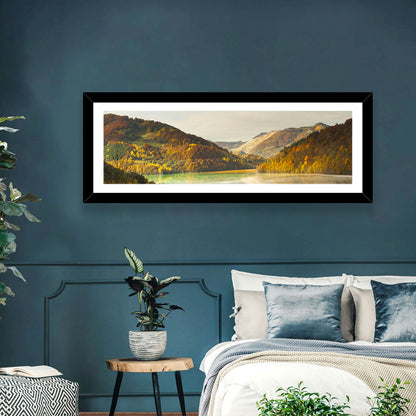 Bright Green Tailings Lake Wall Art