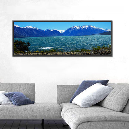 Lake Ohau Snow Peaks Wall Art