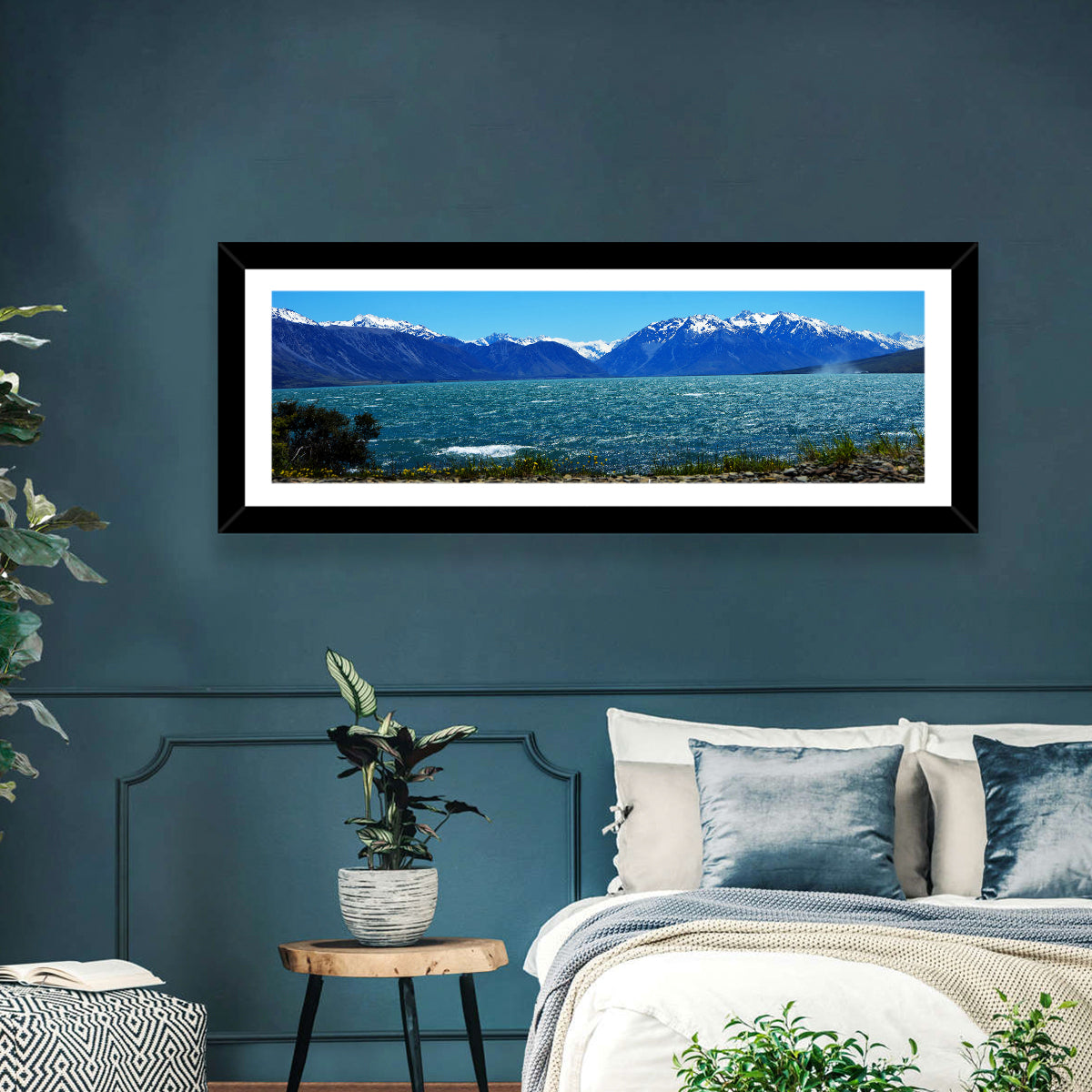Lake Ohau Snow Peaks Wall Art