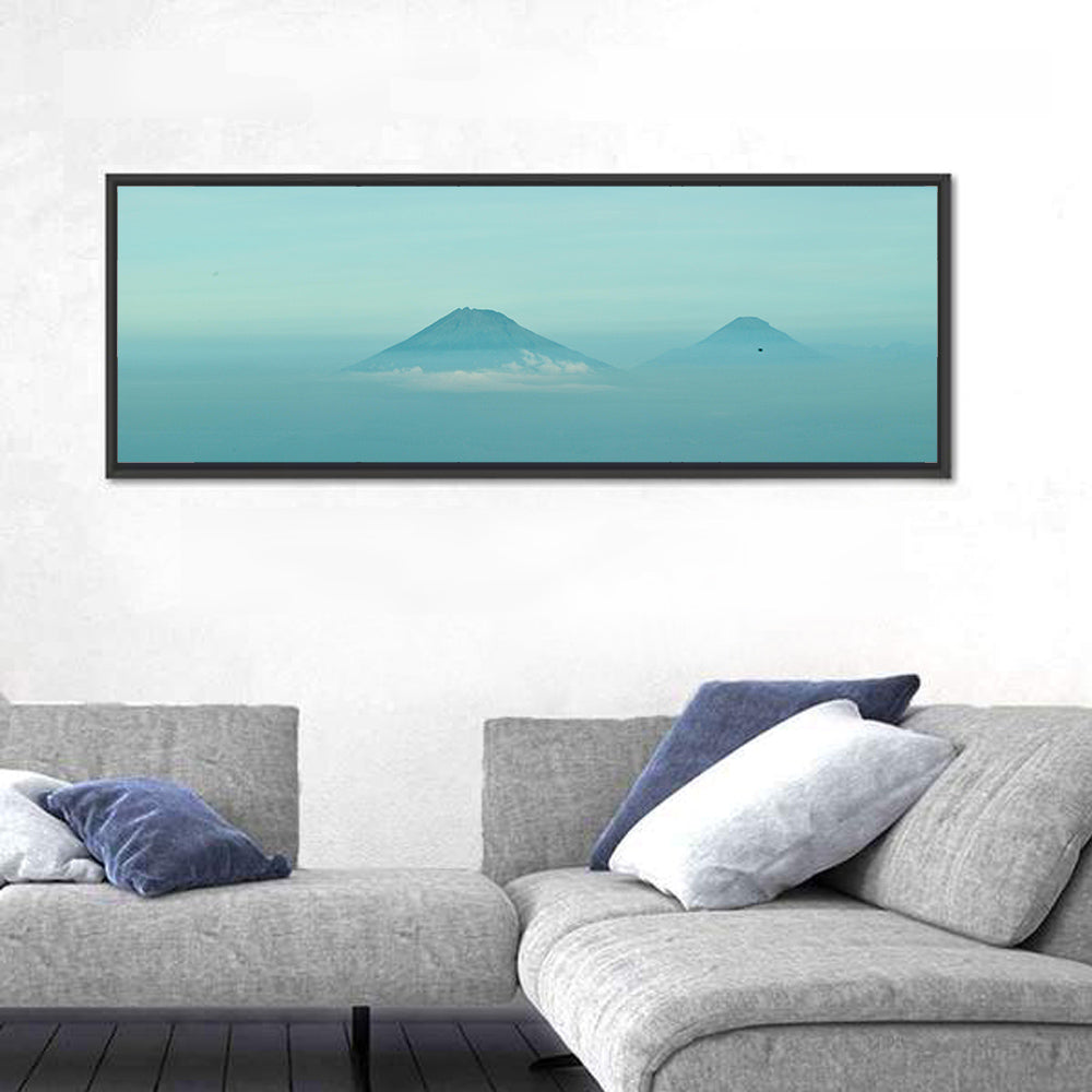 Sumbing and Sindoro Volcanoes Wall Art
