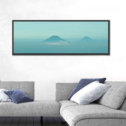 Sumbing and Sindoro Volcanoes Wall Art