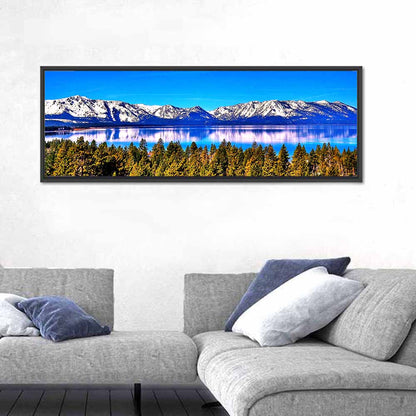 Lake Tahoe Mountain Reflection Wall Art