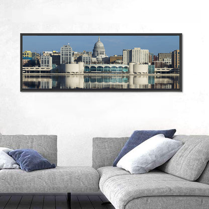 Madison Lake Monona Skyline Wall Art