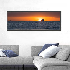 Florida Sea Sunset Wall Art