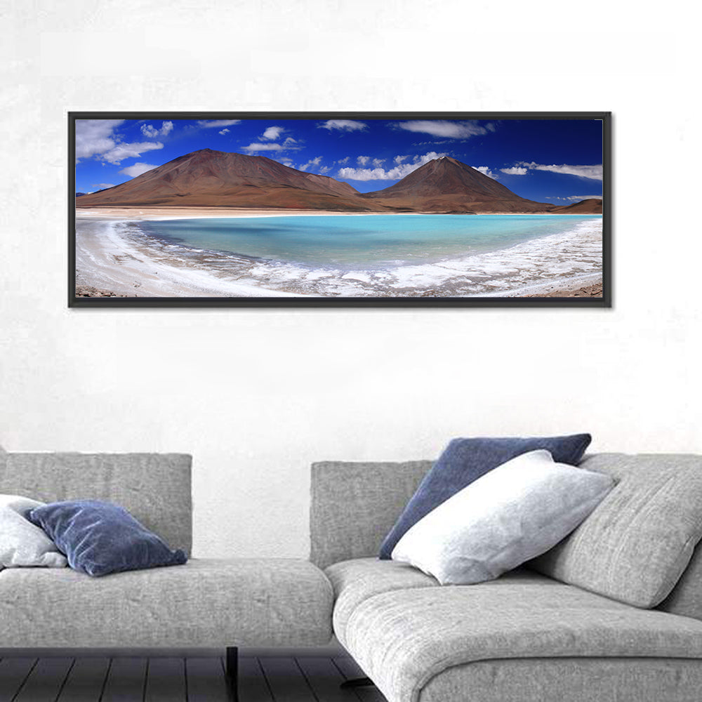 Laguna Verde Turquoise Lake and Licancabur Wall Art