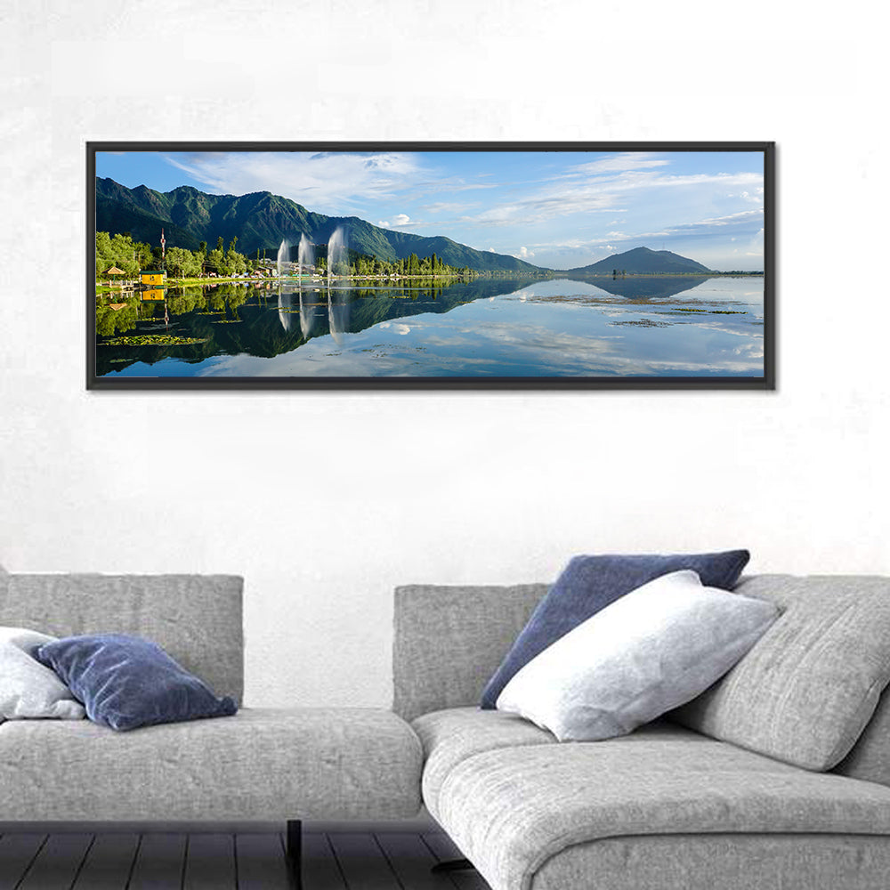 Dal Lake Reflections, Srinagar Wall Art