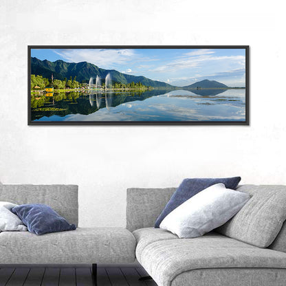 Dal Lake Reflections, Srinagar Wall Art