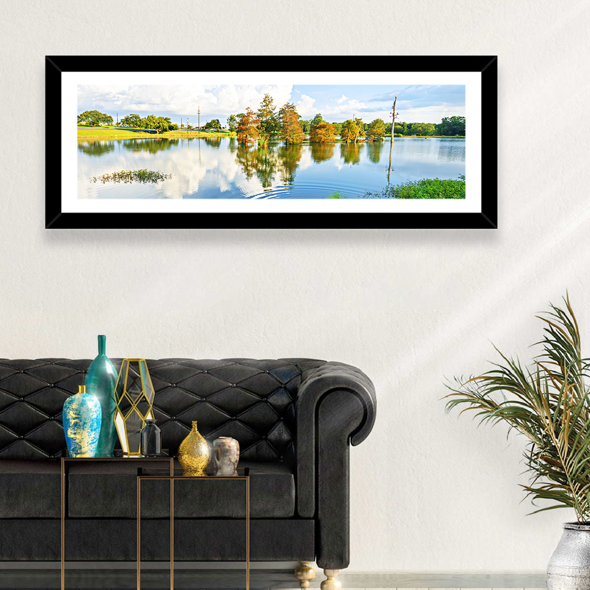 Lafayette Bayou Reflection Wall Art