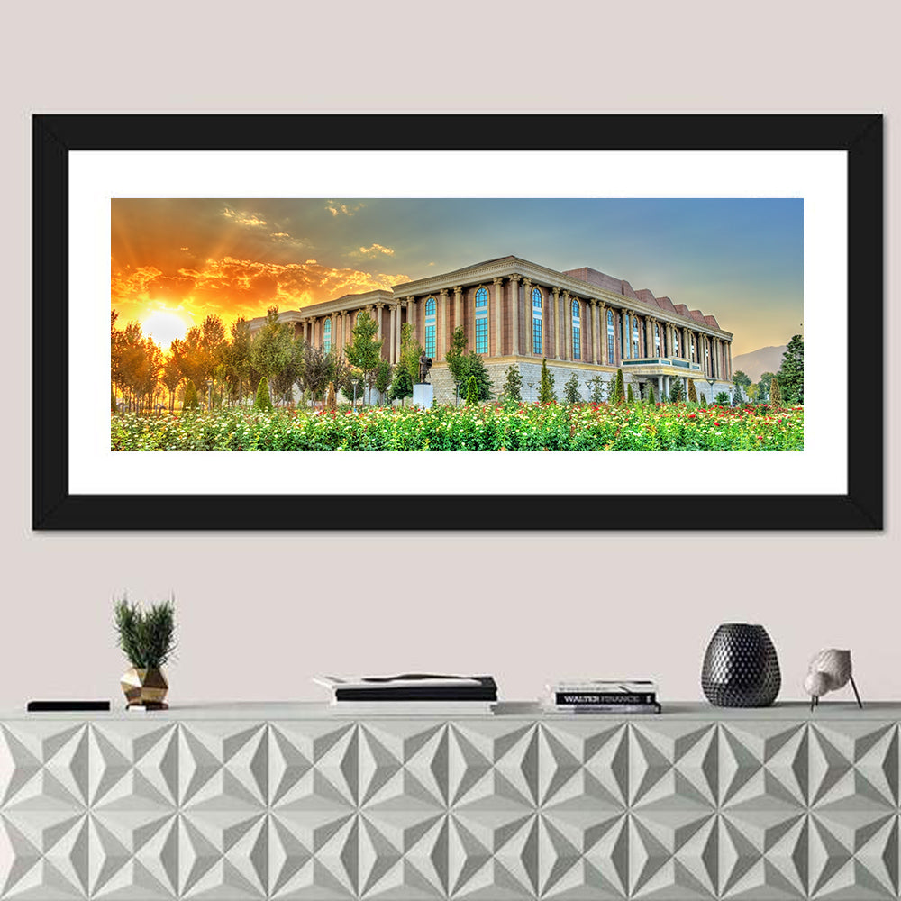 National Museum of Tajikistan, Dushanbe Wall Art in a room, panoramic