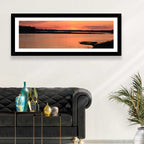 Missouri River Sunset at Dusk Wall Art