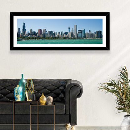 Chicago Skyline with Willis Tower Wall Art