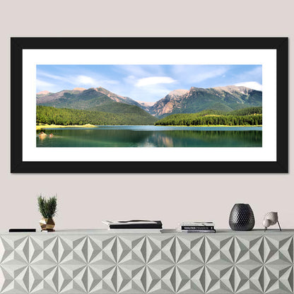 Mission Mountain Lake Reflection Wall Art