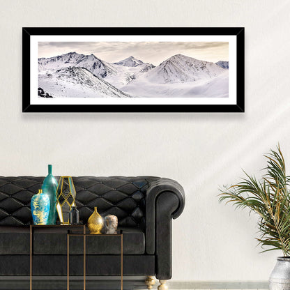 Zaili Alatay Snow Peaks Wall Art