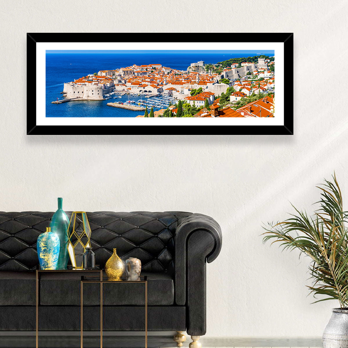 Dubrovnik Old Town View Wall Art