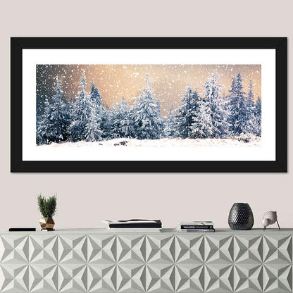Winter Forest Wonderland Wall Art