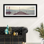 Stone Pier at Lake Garda Wall Art