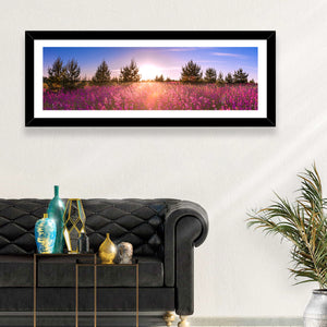 Blossoming Meadow Field Wall Art