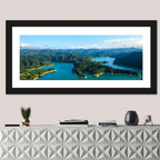 Emerald Qiandao Lake Wall Art
