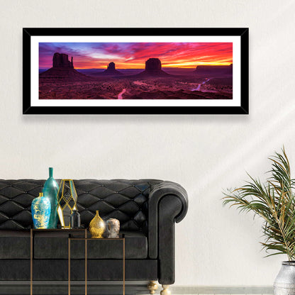 Monument Valley Arizona Sunset Wall Art