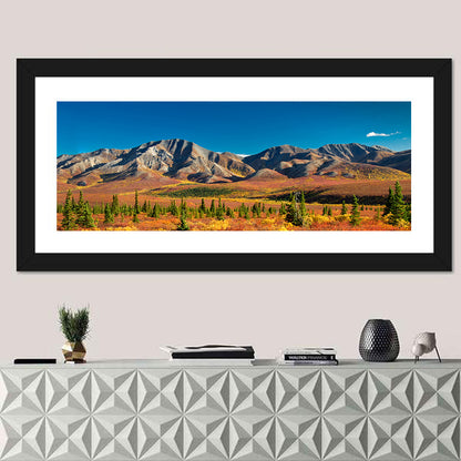 Denali Autumn Peaks Wall Art
