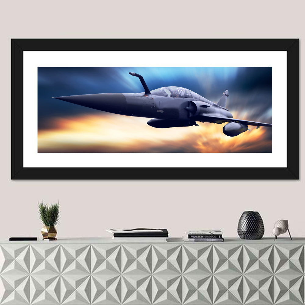 High-speed Fighter Jet Wall Art