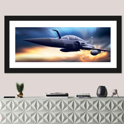 High-speed Fighter Jet Wall Art