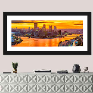 Pittsburgh Skyline Wall Art