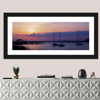 South Carolina Coastal Harbor Wall Art