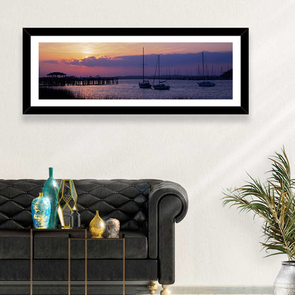 South Carolina Coastal Harbor Wall Art