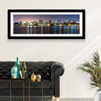 Oakland Skyline Over Lake Merritt Wall Art