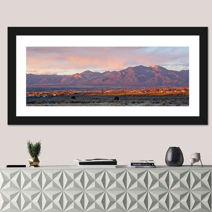 Taos Valley Sunset Wall Art