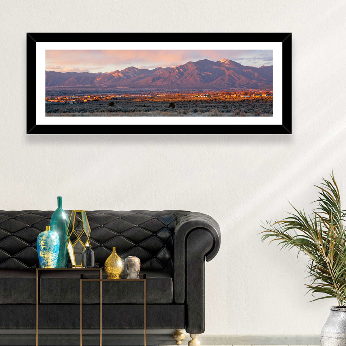 Taos Valley Sunset Wall Art