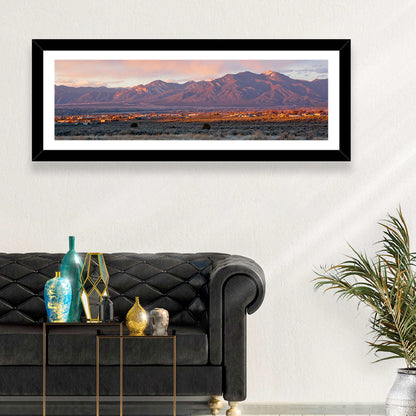 Taos Valley Sunset Wall Art