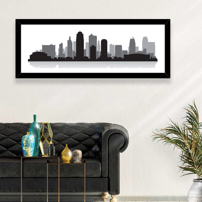Kansas City Skyline Wall Art
