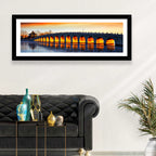 Seventeen-arch Bridge at Golden Hour Wall Art
