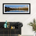 Svaneti Lake Reflection Wall Art