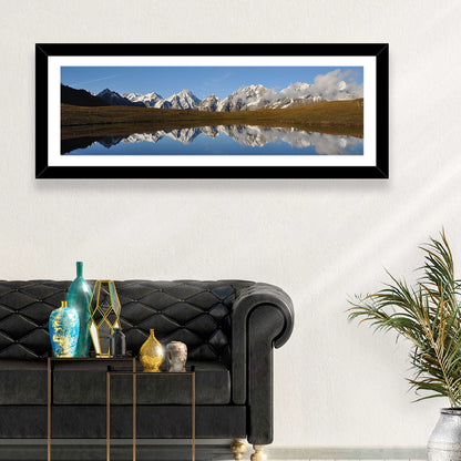 Svaneti Lake Reflection Wall Art