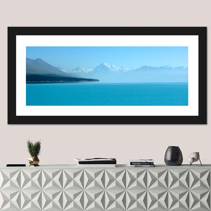 Turquoise Lake Pukaki View of Mount Cook Wall Art