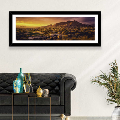 Scottsdale Desert Sunset Wall Art