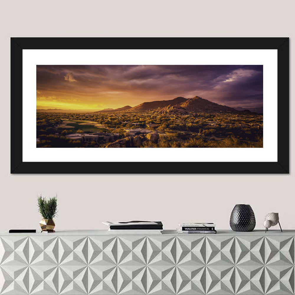 Scottsdale Desert Sunset Wall Art