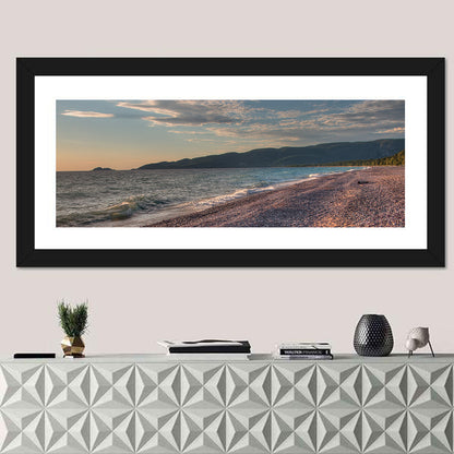 Lake Superior Pebble Beach Wall Art